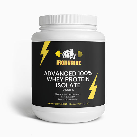 Advanced 100% Whey Protein Isolate (Vanilla)